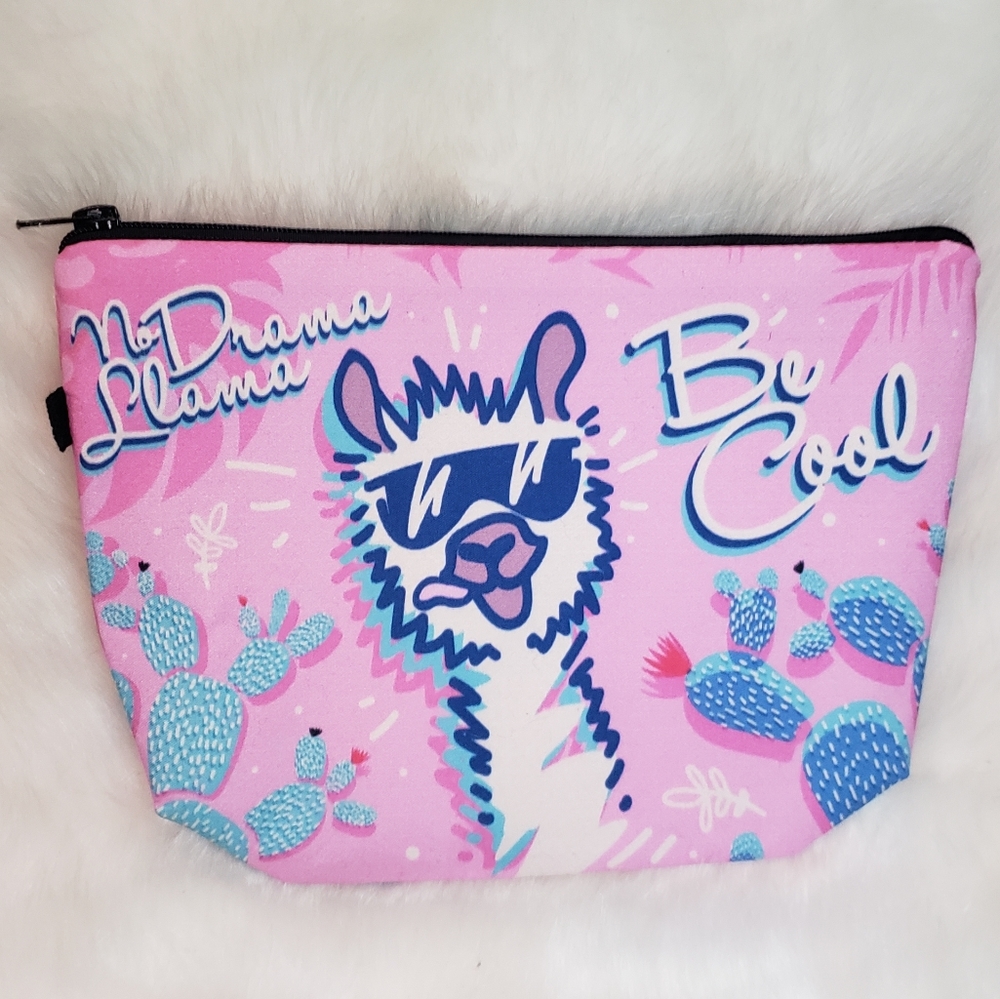 Llama Makeup Bag